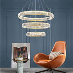 Dorothy Modern Crystal Ring Chandelier - Yami Lightings