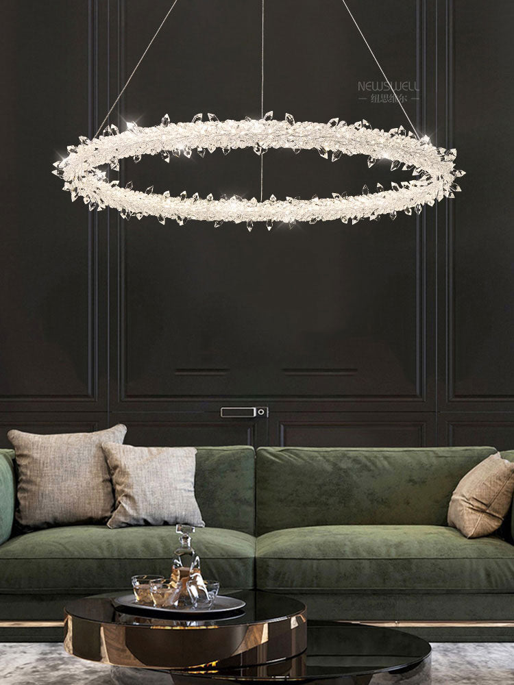Gloria Modern Crystal Chandelier - Yami Lightings