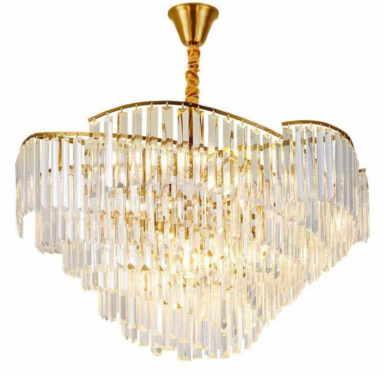 Caetano Crystal Chandelier - Yami Lightings