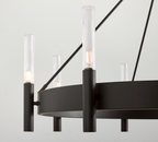 Victoria 8-Light Round Chandelier 44”