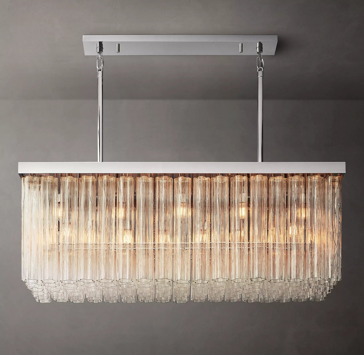 Cielo Rectangular Chandelier 54" - Yami Lightings