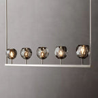 Belle De Crystal Linear Chandelier W 48" - Yami Lightings