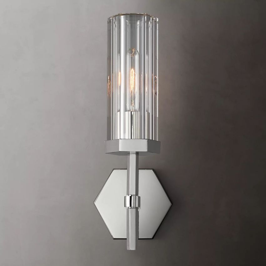 Lambert Hexagonal Sconce - Yami Lightings