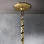 Bonnie Faceted Crystal Prisms Round Chandelier - Yami Lightings