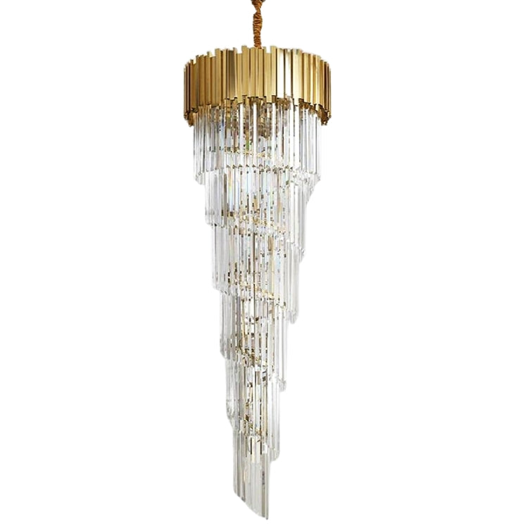 Elian Gillani 2-Story Crystal Chandelier - Yami Lightings