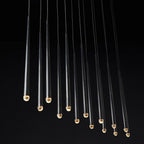 Artemis Linear Tapered Tubular Chandelier - Yami Lightings