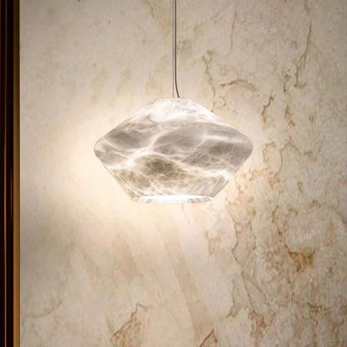 Alabaster Comet Pendant - Yami Lightings