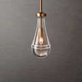 Raindrop Rod Pendant VintageBrass - Yami Lightings