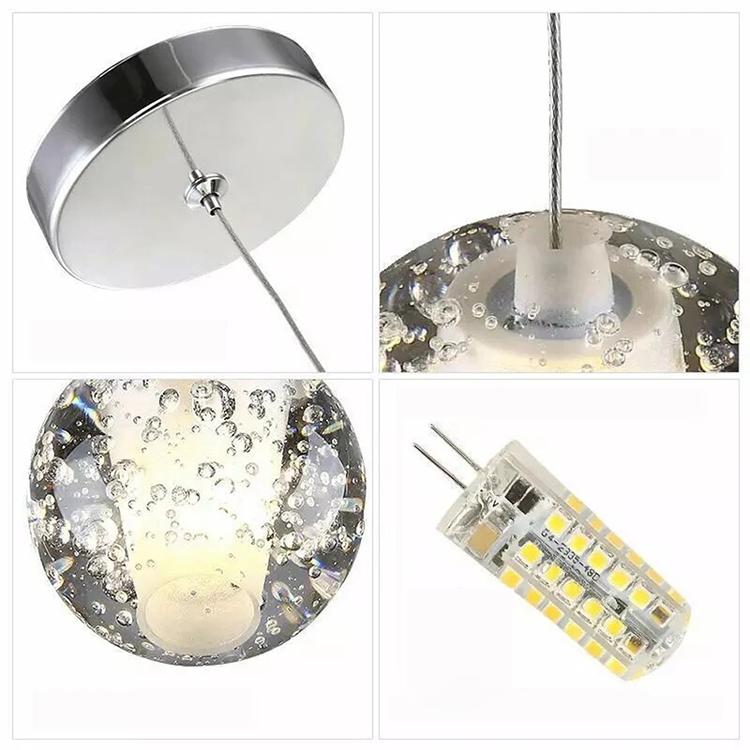 Adonis Suspension Water Drop Chandelier - Yami Lightings