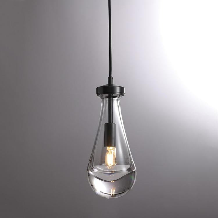 Raindrop Pendant MatteBlack - Yami Lightings