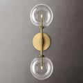 Sera Glass Globe Double Sconce