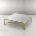 Thaddeus Marble Square Coffee Table 36" 48" 60"