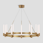 Cannele Candlestick Round Chandelier